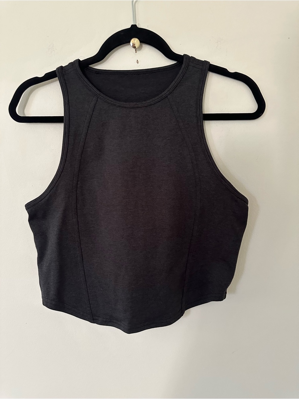 Lululemon Soft Sueded Crewneck Cropped Tank Top
Black / Black - Picture 9 of 11